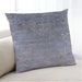 Lifestyle Image of Mid-Century Modern Urban Square Blue Gray Throw Pillow, 18 inch by 18 inch, pwurb2077