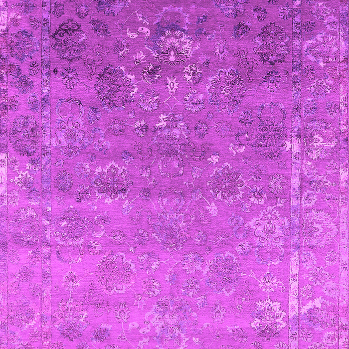Machine Washable Oriental Pink Industrial Rug, wshurb2077pnk