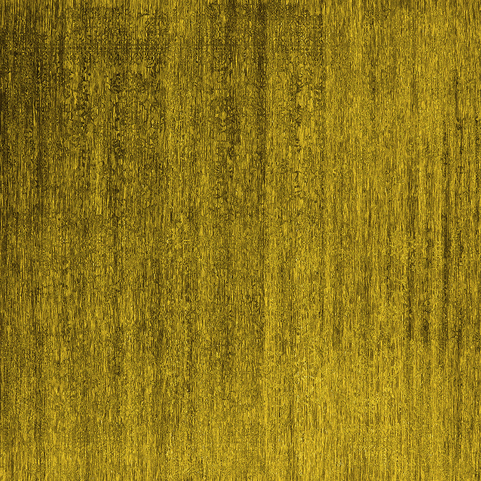 Square Oriental Yellow Industrial Rug, urb2078yw