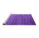 Sideview of Machine Washable Oriental Purple Industrial Area Rugs, wshurb2078pur