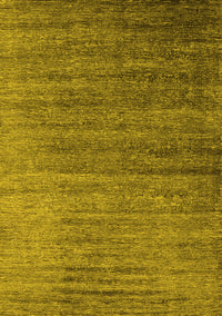 Oriental Yellow Industrial Rug, urb2078yw