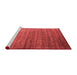 Industrial Red Washable Rugs