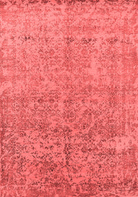 Oriental Red Industrial Rug, urb2079red