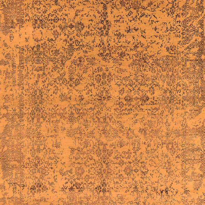 Machine Washable Oriental Orange Industrial Area Rugs, wshurb2079org