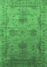 Oriental Emerald Green Industrial Rug, urb2080emgrn