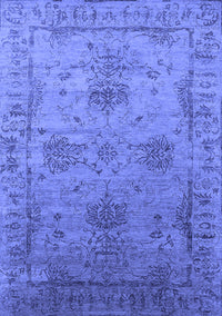 Oriental Blue Industrial Rug, urb2080blu