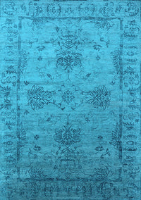 Oriental Light Blue Industrial Rug, urb2080lblu