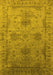 Oriental Yellow Industrial Rug, urb2080yw