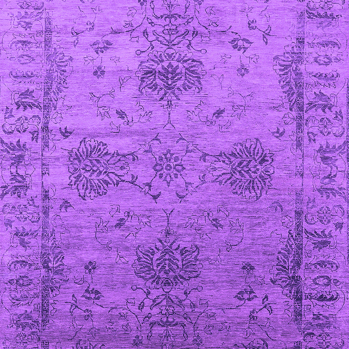 Machine Washable Oriental Purple Industrial Area Rugs, wshurb2080pur