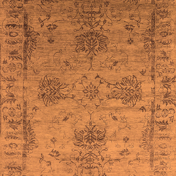 Oriental Orange Industrial Rug, urb2080org