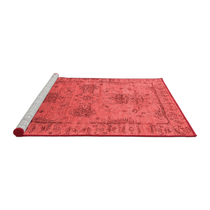 Industrial Red Washable Rugs