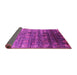 Sideview of Oriental Pink Industrial Rug, urb2081pnk