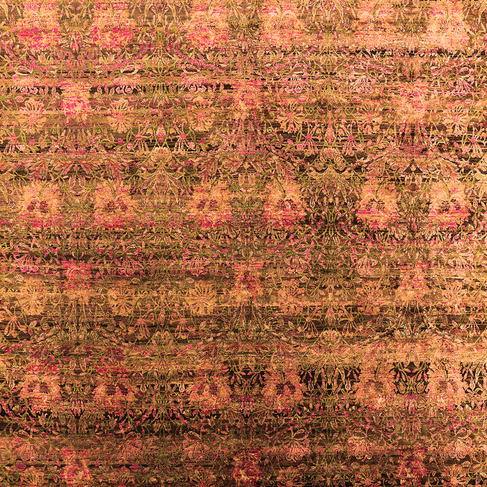 Oriental Orange Industrial Rug, urb2081org