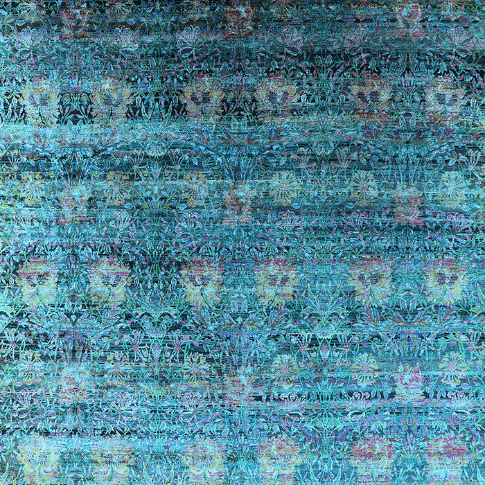 Oriental Light Blue Industrial Rug, urb2081lblu