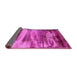 Sideview of Oriental Pink Industrial Rug, urb2082pnk