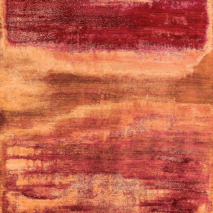 Machine Washable Oriental Orange Industrial Area Rugs, wshurb2082org