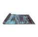 Sideview of Oriental Light Blue Industrial Rug, urb2082lblu