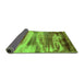 Sideview of Oriental Green Industrial Rug, urb2082grn