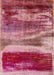 Mid-Century Modern Crimson Red Oriental Rug, urb2082