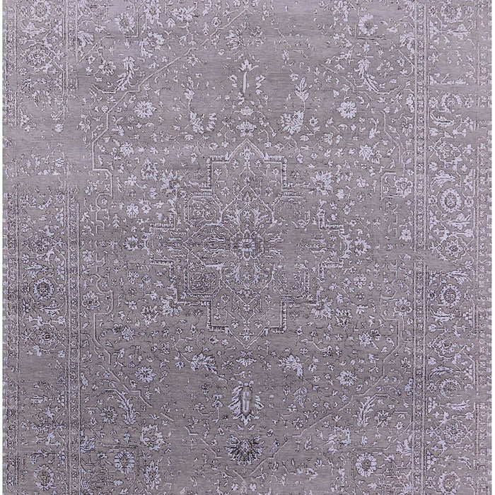 Mid-Century Modern French Lilac Purple Oriental Rug, urb2084