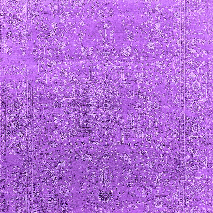 Machine Washable Oriental Purple Industrial Area Rugs, wshurb2084pur