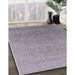 Machine Washable Industrial Modern French Lilac Purple Rug in a Family Room, wshurb2084