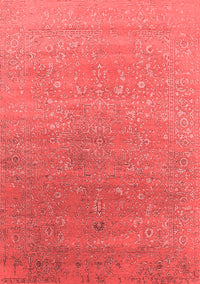 Oriental Red Industrial Rug, urb2084red