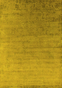 Oriental Yellow Industrial Rug, urb2085yw