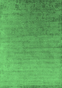 Oriental Emerald Green Industrial Rug, urb2085emgrn