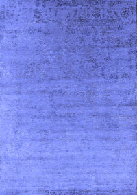 Oriental Blue Industrial Rug, urb2085blu