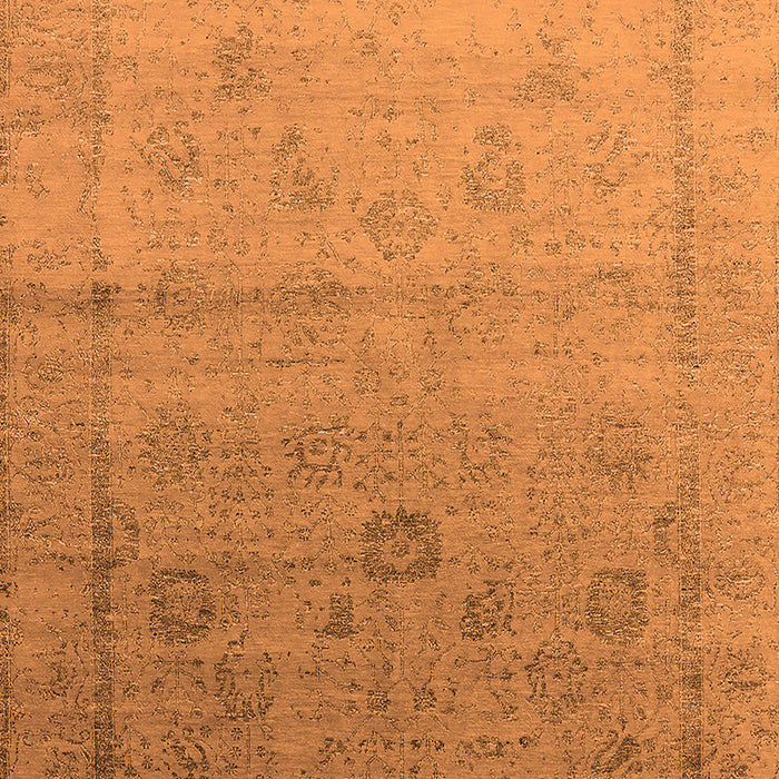 Machine Washable Oriental Orange Industrial Area Rugs, wshurb2086org