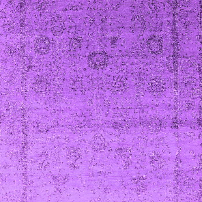 Machine Washable Oriental Purple Industrial Area Rugs, wshurb2086pur