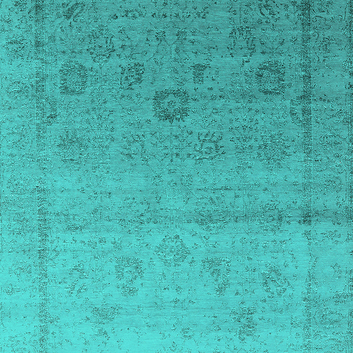 Oriental Turquoise Industrial Rug, urb2086turq