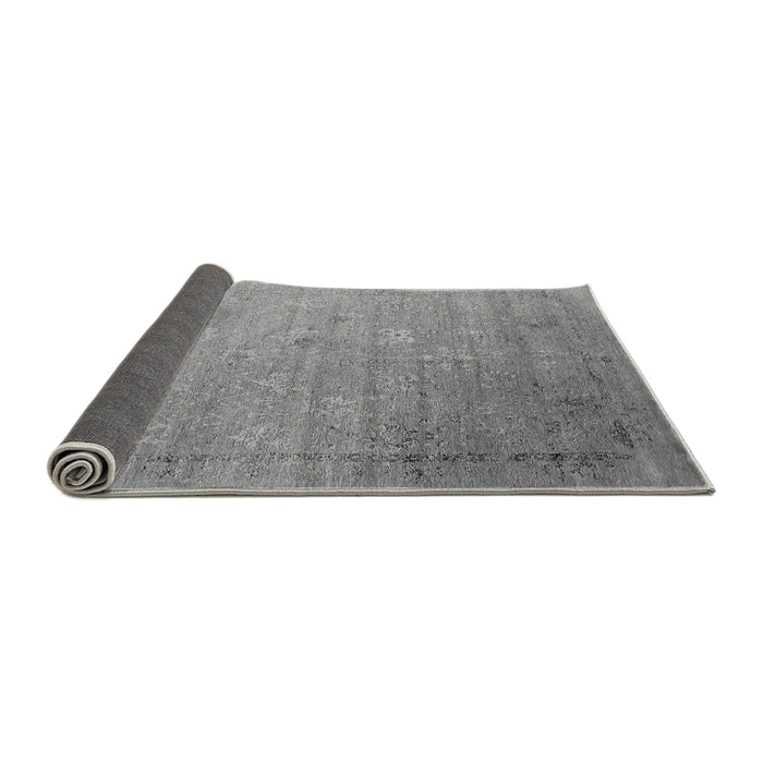 Sideview of Oriental Gray Industrial Rug, urb2087gry