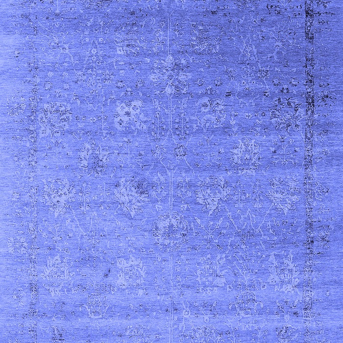 Oriental Blue Industrial Rug, urb2087blu