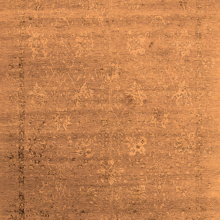 Oriental Orange Industrial Rug, urb2087org