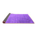 Sideview of Oriental Purple Industrial Rug, urb2087pur