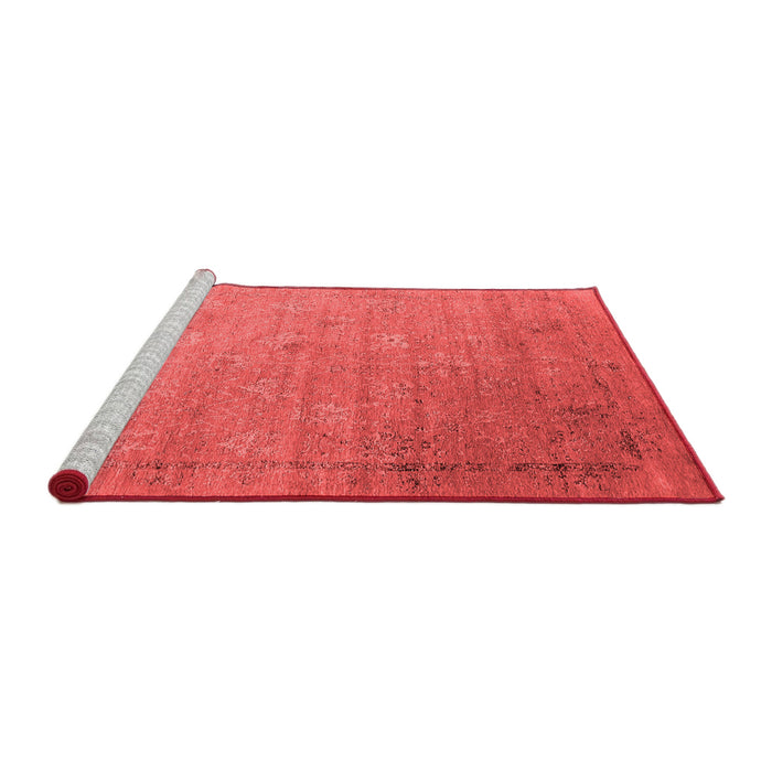Industrial Red Washable Rugs