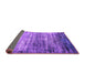 Sideview of Oriental Purple Industrial Rug, urb2088pur