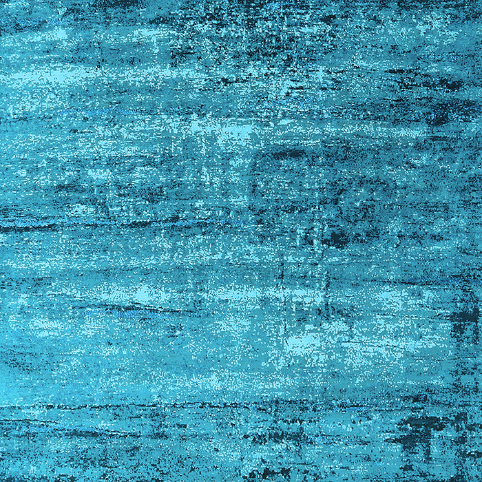 Machine Washable Oriental Light Blue Industrial Rug, wshurb2088lblu
