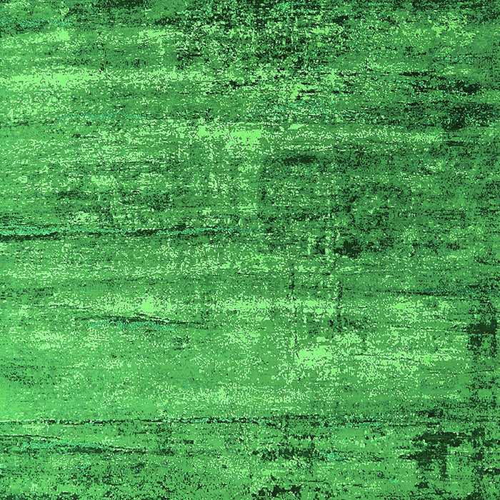 Machine Washable Oriental Green Industrial Area Rugs, wshurb2088grn