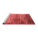 Industrial Red Washable Rugs