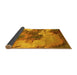 Sideview of Oriental Yellow Industrial Rug, urb2089yw