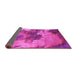 Sideview of Oriental Pink Industrial Rug, urb2089pnk