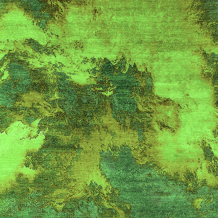 Oriental Green Industrial Rug, urb2089grn