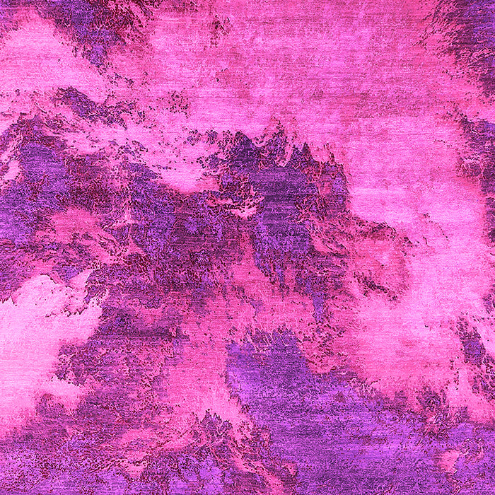 Machine Washable Oriental Pink Industrial Rug, wshurb2089pnk