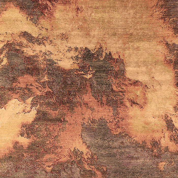 Oriental Brown Industrial Rug, urb2089brn