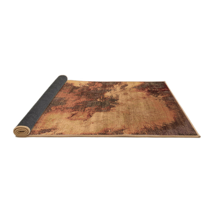 Sideview of Oriental Brown Industrial Rug, urb2089brn