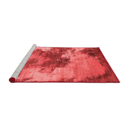 Industrial Red Washable Rugs