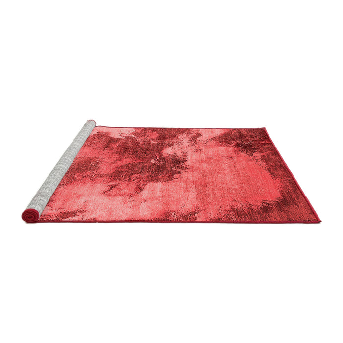 Industrial Red Washable Rugs